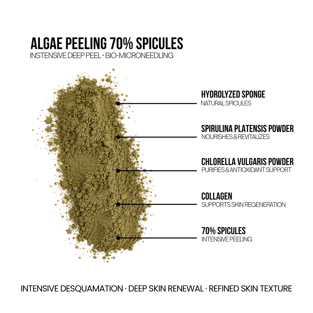 peeling aux algues 70 % de spicules